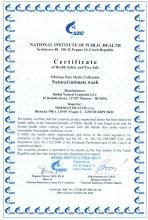 Certificate Săpun  natural  pe baza de plante  pentru  higiena  intima  ``Shuuder``. 250 ml
