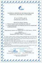 Certificate Osvěžující maska ze sibiřských bobulí pro normální až smíšenou pokožku