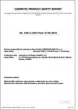 Cocmetic product safety report SIBERIAN SPA. Cremă pentru mâini și unghii „Fragi de pădure și mentă”, 75 ml
