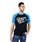 T-shirt da uomo Siberian Super Team (colore: blu, taglia: L)