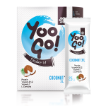 mit Süßungsmittel Yoo Go! Shake it! COCONUT (3%), 175 g