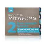 Étrend kiegészítő Essential Vitamins. Vitaminok Kálciummal, 60 kapszula