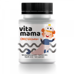 Integratore alimentare Vitamama Omega-3 OMEGAlodon (VARIETÀ MANGO), 60 capsule