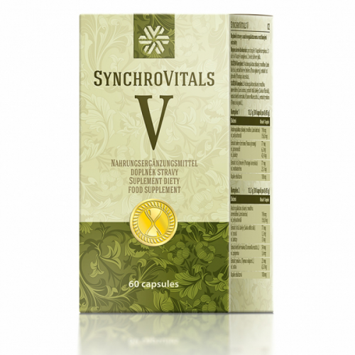 Suplemento alimentar SynchroVitals V, 60 cápsulas 500073